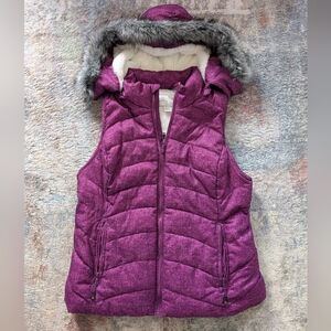 Green Tea Fluffy Furry Vest